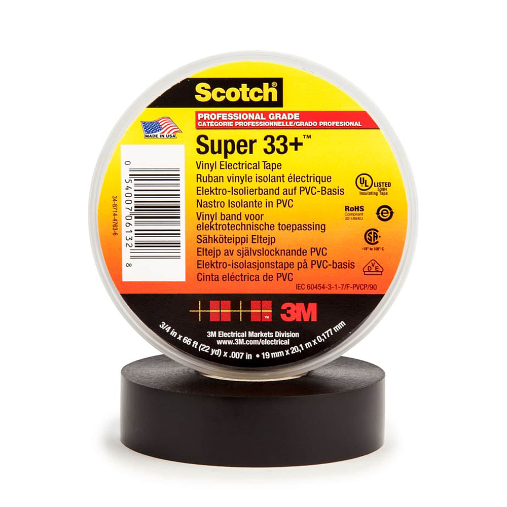 Scotch Super 33+ 19mm x 20m